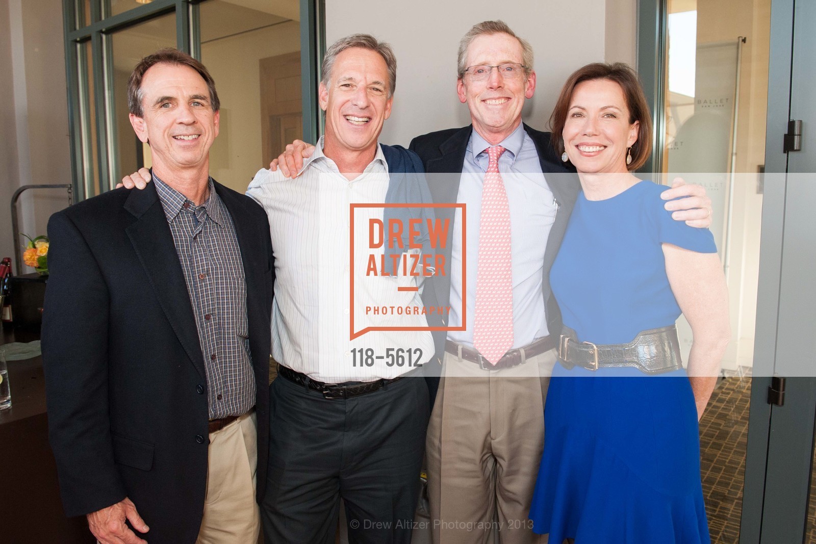 John Boggs, Steve Luczo, Greg Serrurier, Millicent Powers, Photo #118-5612