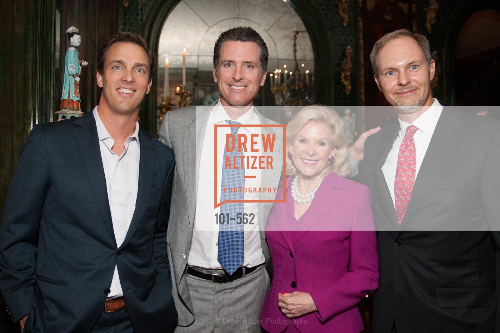 Alec Perkins, Honorable Gavin Newsom, Dede Wilsey, Greg Maddox, SARAH GRANGER's