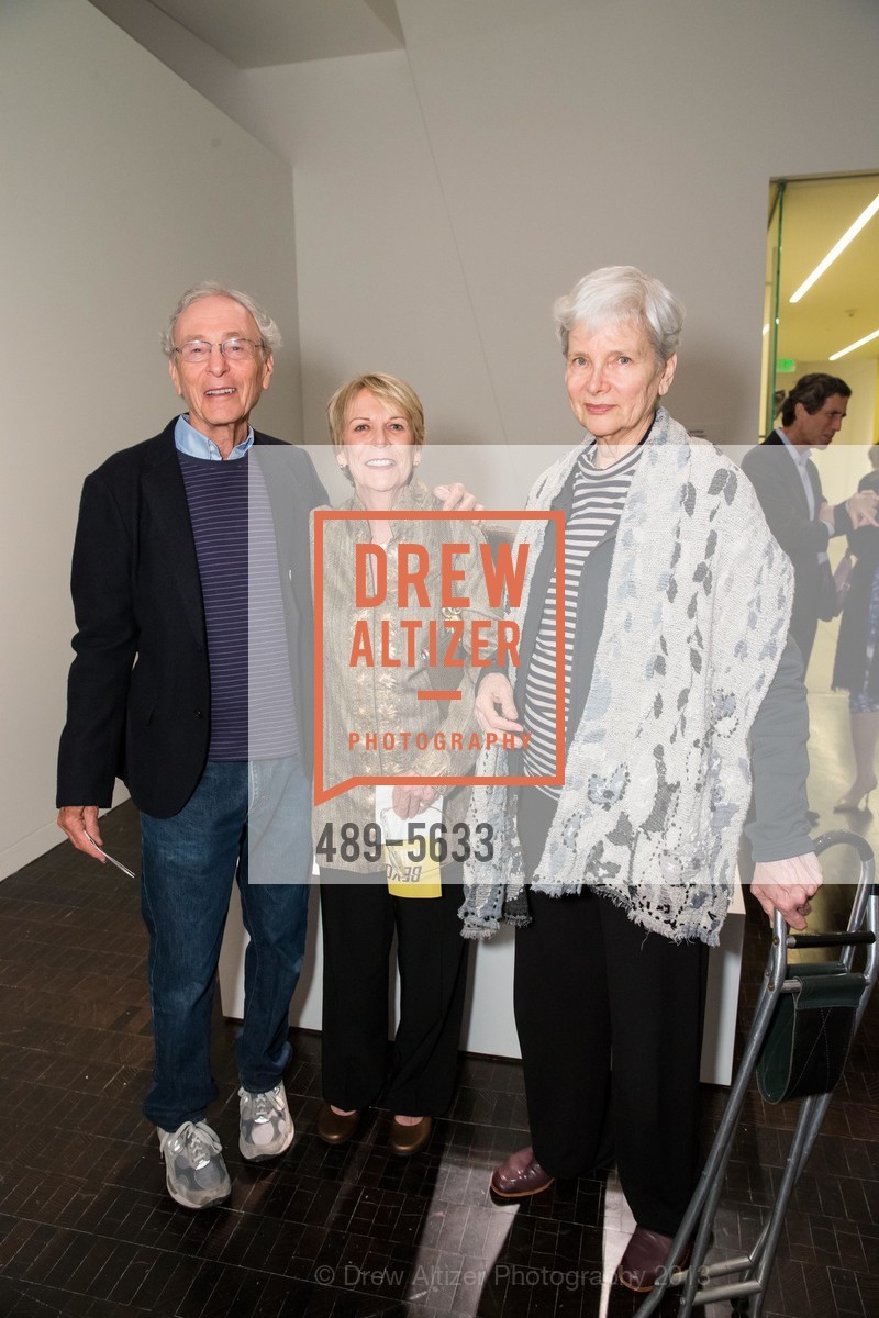 Norman Scheiner, Valerie Hone, Shira Barnett, SFMOMA and CJM Opening Reception for Beyond Belief, US, June 26th, 2013, Photo #489-5633 Norman Scheiner, Valerie Hone, Shira Barnett, Photo #489-5633
