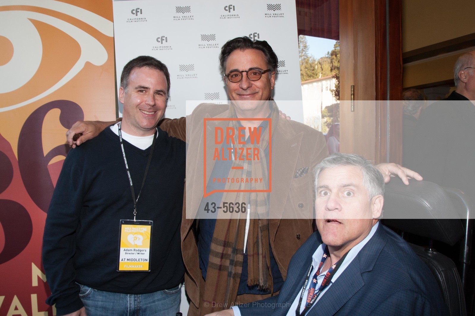 Adam Rodgers, Andy Garcia, Raul Pedraza, MILL VALLEY FILM FESTIVAL 2013 Red Carpet Arrivals for Middleton and Beside Still Waters, CinéArts at Seqouia . 25 Throckmorton Avenue, October 13th, 2013, Photo #43-5636 Adam Rodgers, Andy Garcia, Raul Pedraza, Photo #43-5636