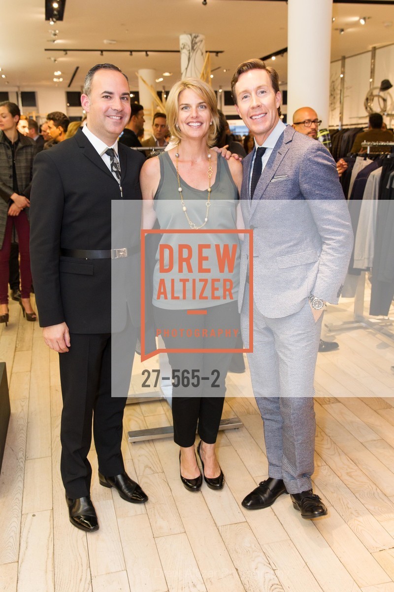 Robert Arnold-Kraft, Sarah Kate Ellis, Eric Jennings, GLAAD GALA Kick-Off Party Hosted by SAKS FIFTH AVENUE, Saks Fifth Avenue. 384 Post Street, September 12th, 2014,Drew Altizer, Drew Altizer Photography, full-service agency, private events, San Francisco photographer, photographer california
