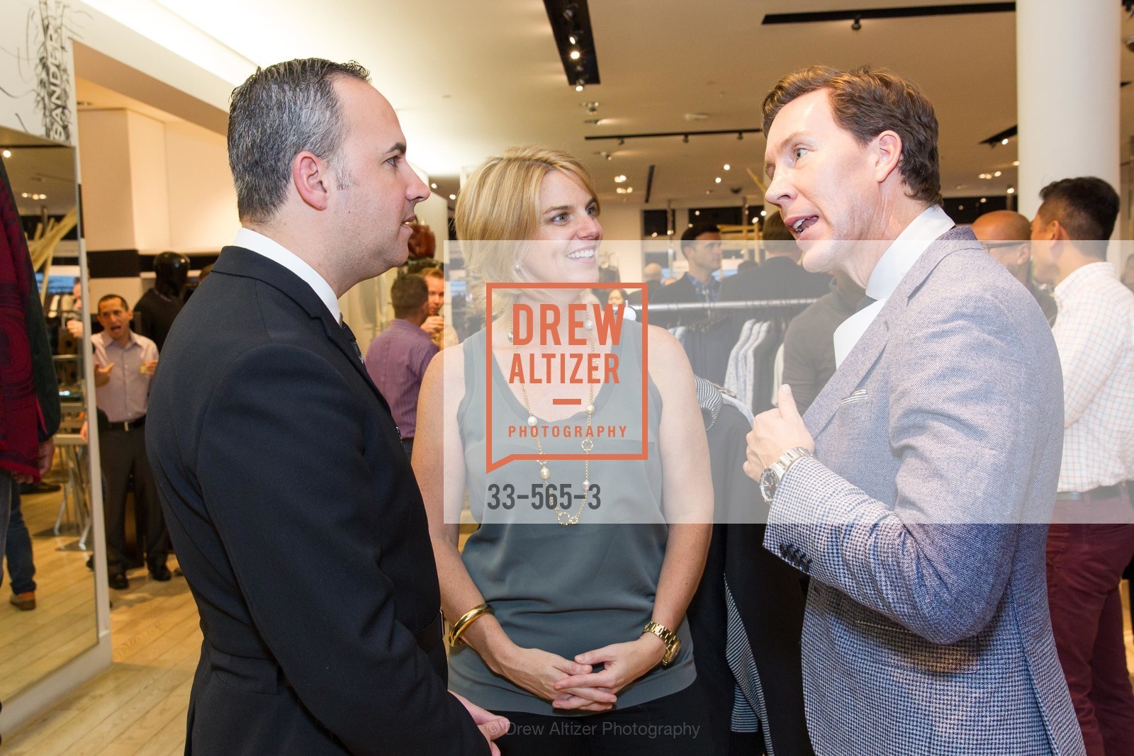 Robert Arnold-Kraft, Sarah Kate Ellis, Eric Jennings, GLAAD GALA Kick-Off Party Hosted by SAKS FIFTH AVENUE, Saks Fifth Avenue. 384 Post Street, September 12th, 2014,Drew Altizer, Drew Altizer Photography, full-service agency, private events, San Francisco photographer, photographer california
