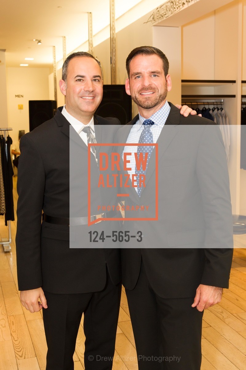 Robert Arnold-Kraft, Ryan Williams, GLAAD GALA Kick-Off Party Hosted by SAKS FIFTH AVENUE, Saks Fifth Avenue. 384 Post Street, September 12th, 2014, Photo #124-565-3 Robert Arnold-Kraft, Ryan Williams, Photo #124-565-3