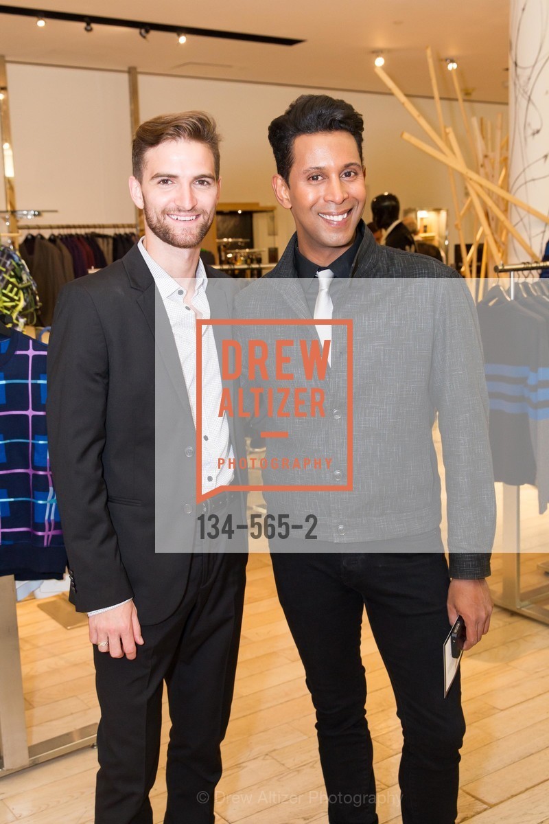 JD Scalzo, Emillio Mesa, GLAAD GALA Kick-Off Party Hosted by SAKS FIFTH AVENUE, Saks Fifth Avenue. 384 Post Street, September 12th, 2014, Photo #134-565-2 JD Scalzo, Emillio Mesa, Photo #134-565-2