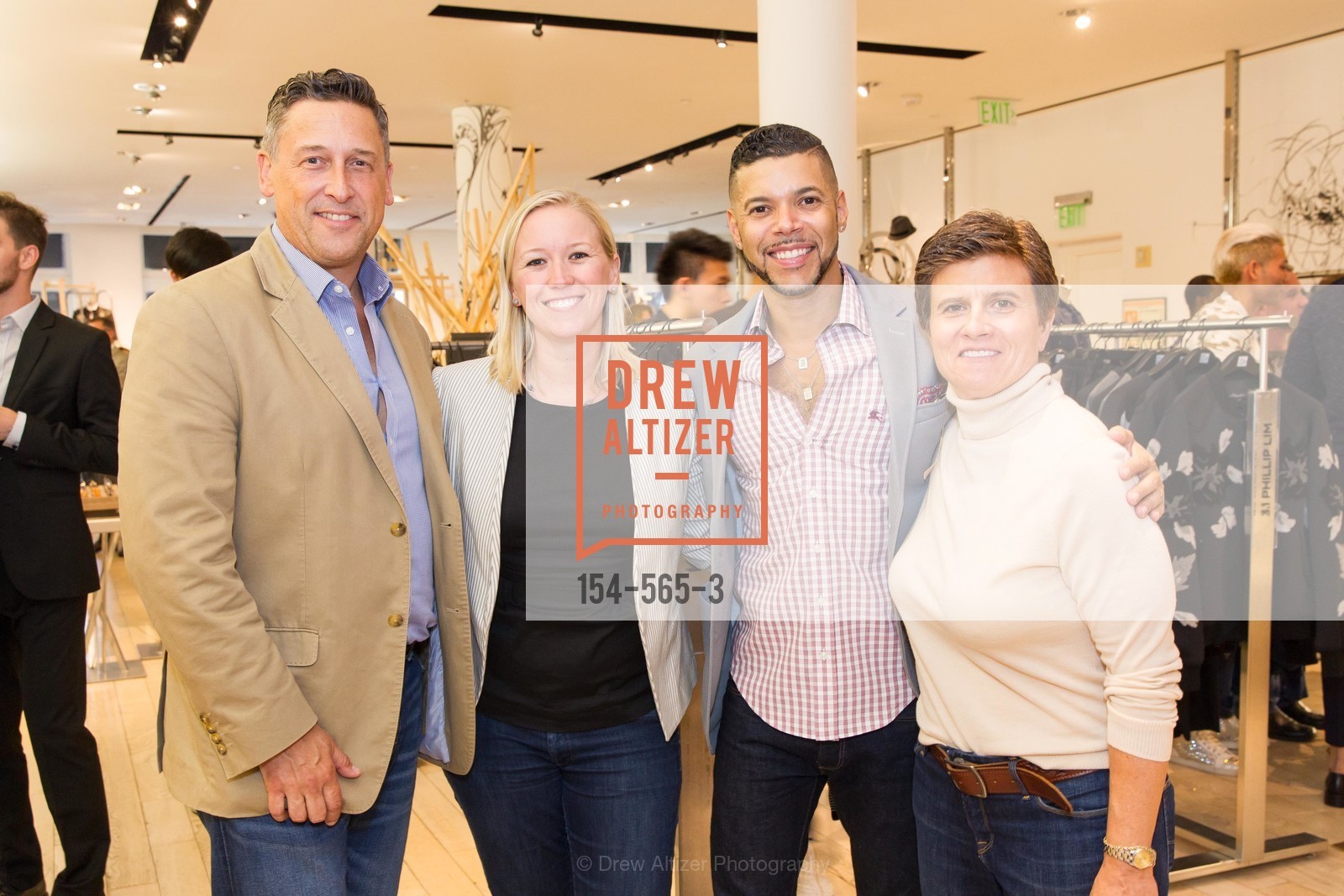 Kevin Patsel, Wilson Cruz, Kathy Paspali, GLAAD GALA Kick-Off Party Hosted by SAKS FIFTH AVENUE, Saks Fifth Avenue. 384 Post Street, September 12th, 2014,Drew Altizer, Drew Altizer Photography, full-service agency, private events, San Francisco photographer, photographer california