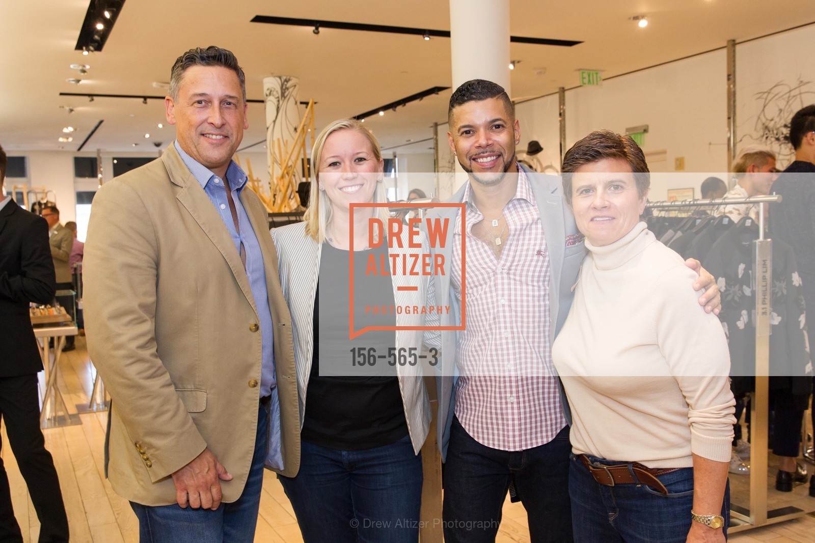 Kevin Patsel, Wilson Cruz, Kathy Paspali, GLAAD GALA Kick-Off Party Hosted by SAKS FIFTH AVENUE, Saks Fifth Avenue. 384 Post Street, September 12th, 2014,Drew Altizer, Drew Altizer Photography, full-service agency, private events, San Francisco photographer, photographer california