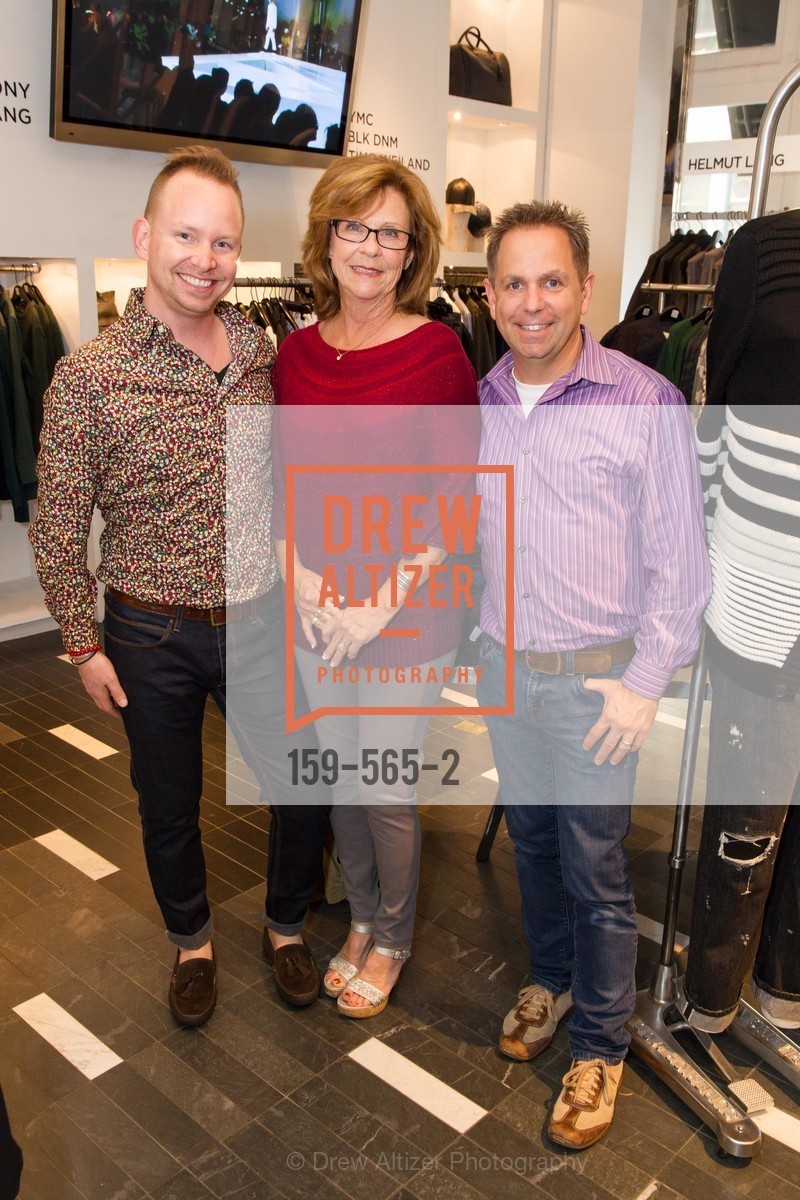 Tommy Wright-Field, Anita Field, Tim Wright-Field, GLAAD GALA Kick-Off Party Hosted by SAKS FIFTH AVENUE, Saks Fifth Avenue. 384 Post Street, September 12th, 2014,Drew Altizer, Drew Altizer Photography, full-service agency, private events, San Francisco photographer, photographer california