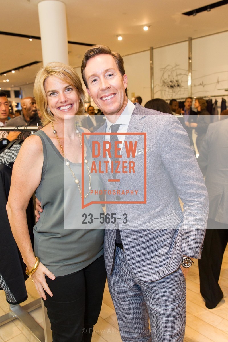 Sarah Kate Ellis, Eric Jennings, GLAAD GALA Kick-Off Party Hosted by SAKS FIFTH AVENUE, Saks Fifth Avenue. 384 Post Street, September 12th, 2014, Photo #23-565-3 Sarah Kate Ellis, Eric Jennings, Photo #23-565-3