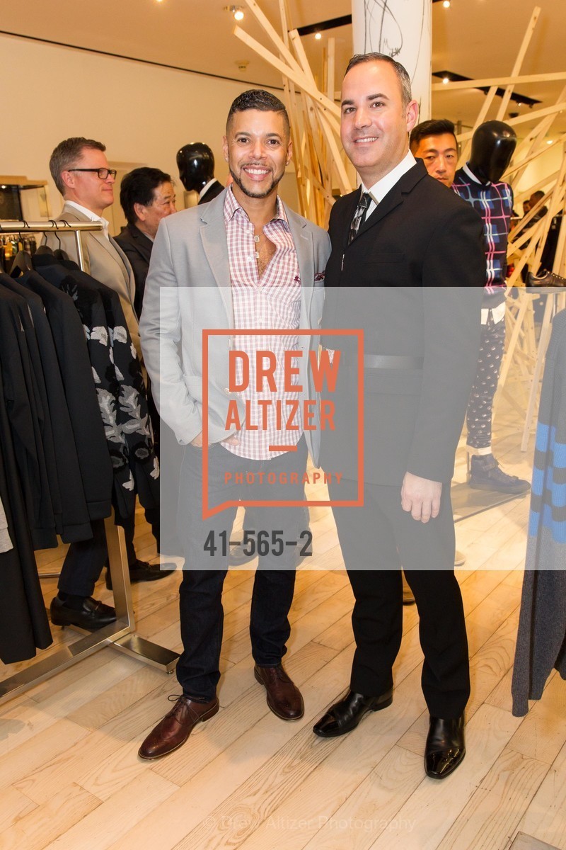 Wilson Kraft, Robert Arnold-Kraft, GLAAD GALA Kick-Off Party Hosted by SAKS FIFTH AVENUE, Saks Fifth Avenue. 384 Post Street, September 12th, 2014, Photo #41-565-2 Wilson Kraft, Robert Arnold-Kraft, Photo #41-565-2