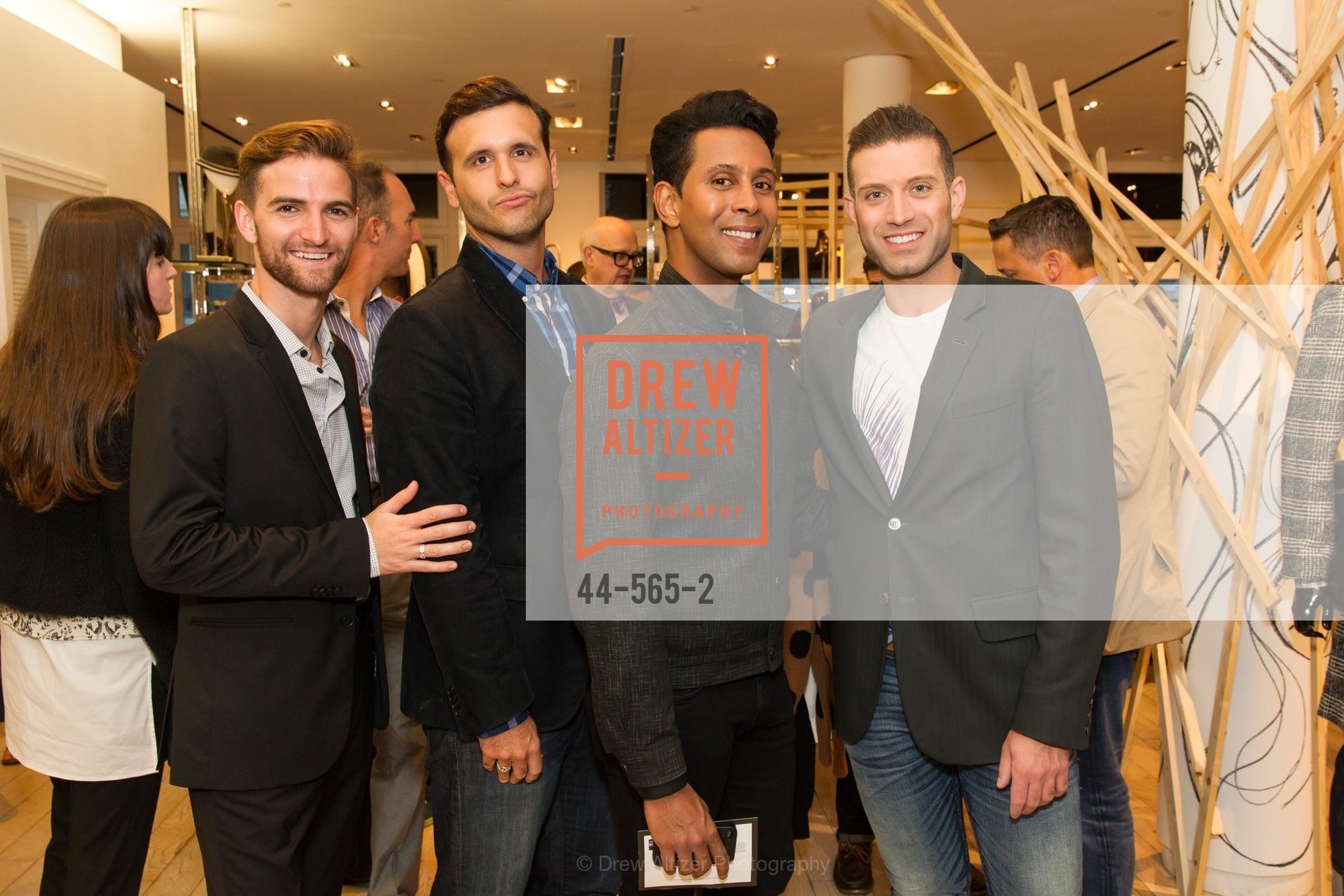 JD Scalzo, Emillio Mesa, Omar Sharif Jr., GLAAD GALA Kick-Off Party Hosted by SAKS FIFTH AVENUE, Saks Fifth Avenue. 384 Post Street, September 12th, 2014,Drew Altizer, Drew Altizer Photography, full-service agency, private events, San Francisco photographer, photographer california