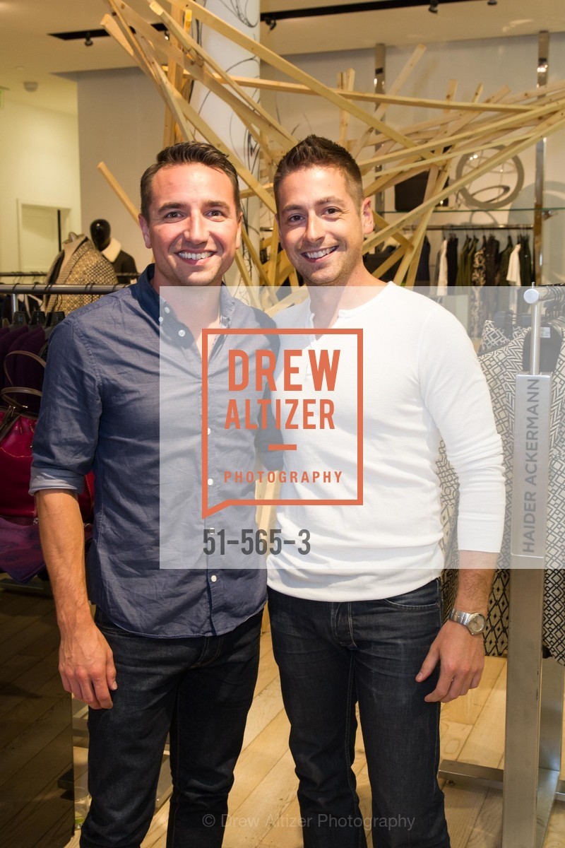 Nick Davidson, Andy Robb, GLAAD GALA Kick-Off Party Hosted by SAKS FIFTH AVENUE, Saks Fifth Avenue. 384 Post Street, September 12th, 2014,Drew Altizer, Drew Altizer Photography, full-service agency, private events, San Francisco photographer, photographer california