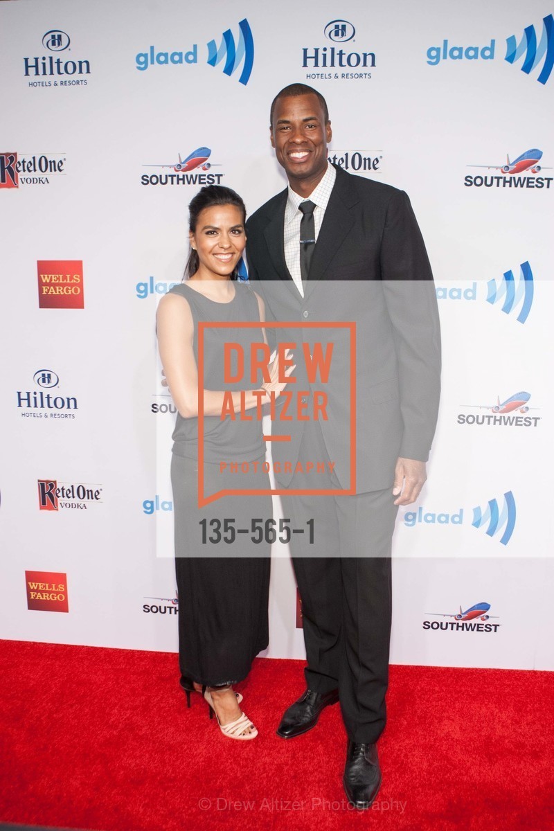 Elsa Collins, Jarron Collins, GLAAD GALA Kick-Off Party Hosted by SAKS FIFTH AVENUE, Saks Fifth Avenue. 384 Post Street, September 12th, 2014, Photo #135-565-1 Elsa Collins, Jarron Collins, Photo #135-565-1