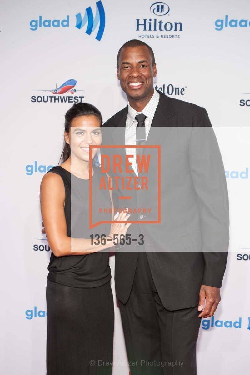 Elsa Collins, Jarron Collins, GLAAD GALA Kick-Off Party Hosted by SAKS FIFTH AVENUE, Saks Fifth Avenue. 384 Post Street, September 12th, 2014, Photo #136-565-3 Elsa Collins, Jarron Collins, Photo #136-565-3