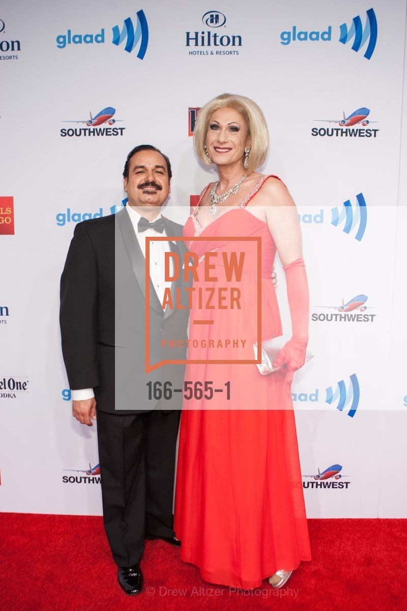 John Marez, Donna Sachet, GLAAD GALA Kick-Off Party Hosted by SAKS FIFTH AVENUE, Saks Fifth Avenue. 384 Post Street, September 12th, 2014, Photo #166-565-1 John Marez, Donna Sachet, Photo #166-565-1