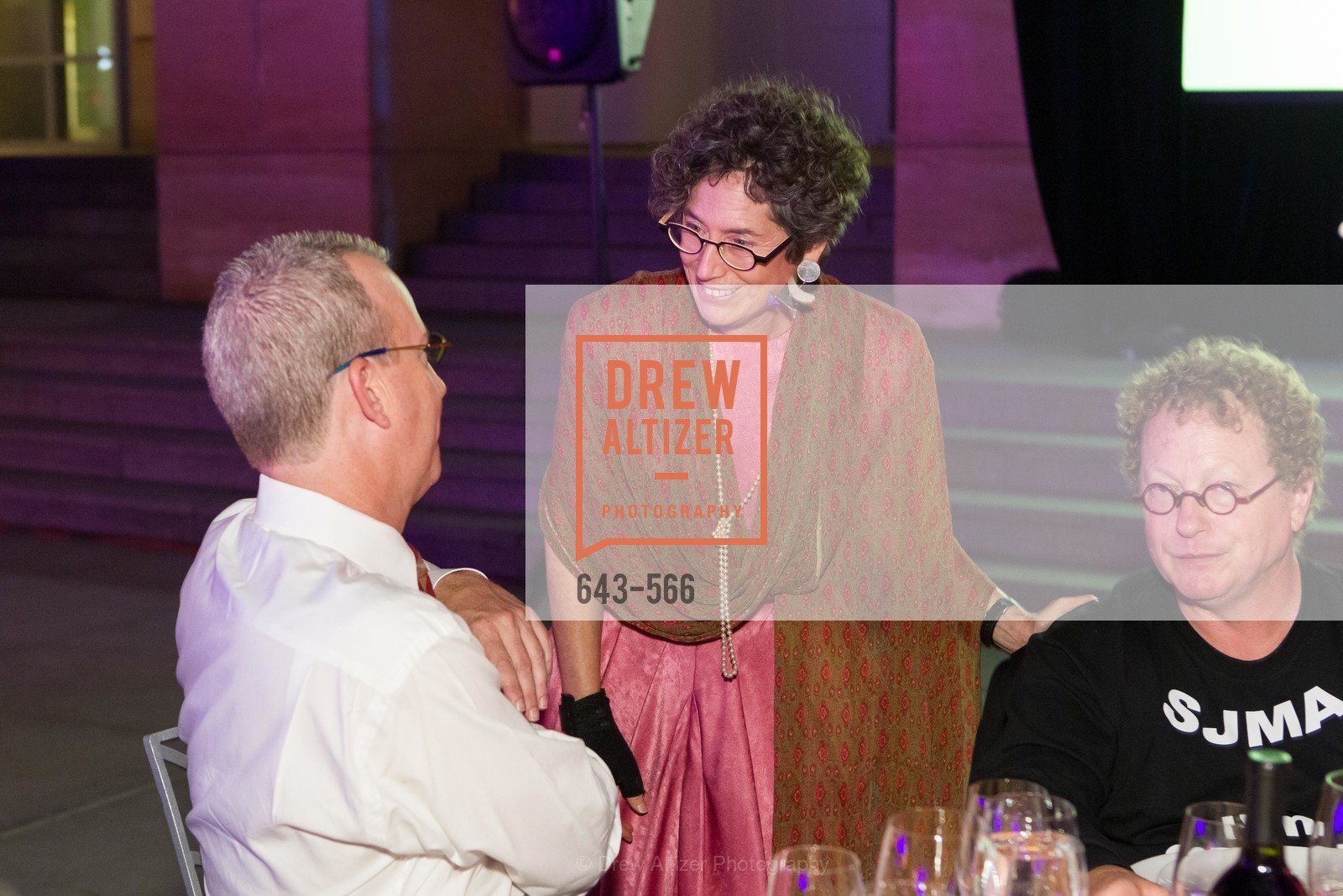 Mike Dove, Susan Krane, Ed Frank, SAN JOSE MUSEUM OF ART'S Spectrum Gala - 45th Anniversary, US, September 13th, 2014,Drew Altizer, Drew Altizer Photography, full-service agency, private events, San Francisco photographer, photographer california