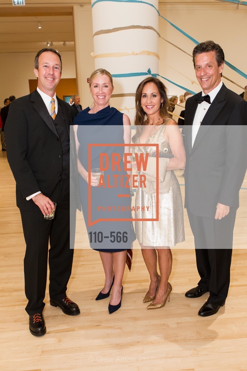 Tad Freese, Brooke Hartzell, Roxanne Fleming, David Soward, SAN JOSE MUSEUM OF ART'S Spectrum Gala - 45th Anniversary, US, September 13th, 2014,Drew Altizer, Drew Altizer Photography, full-service agency, private events, San Francisco photographer, photographer california