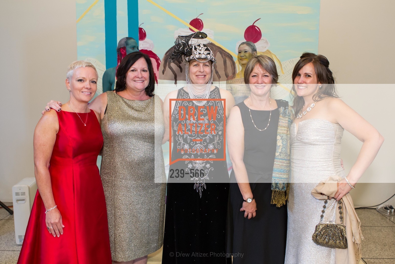 Julie Campbell, Eileen Fernandes, Cathy Woods, Amy Vaughan, SAN JOSE MUSEUM OF ART'S Spectrum Gala - 45th Anniversary, US, Photo #239-566 Julie Campbell, Eileen Fernandes, Cathy Woods, Amy Vaughan, Photo #239-566