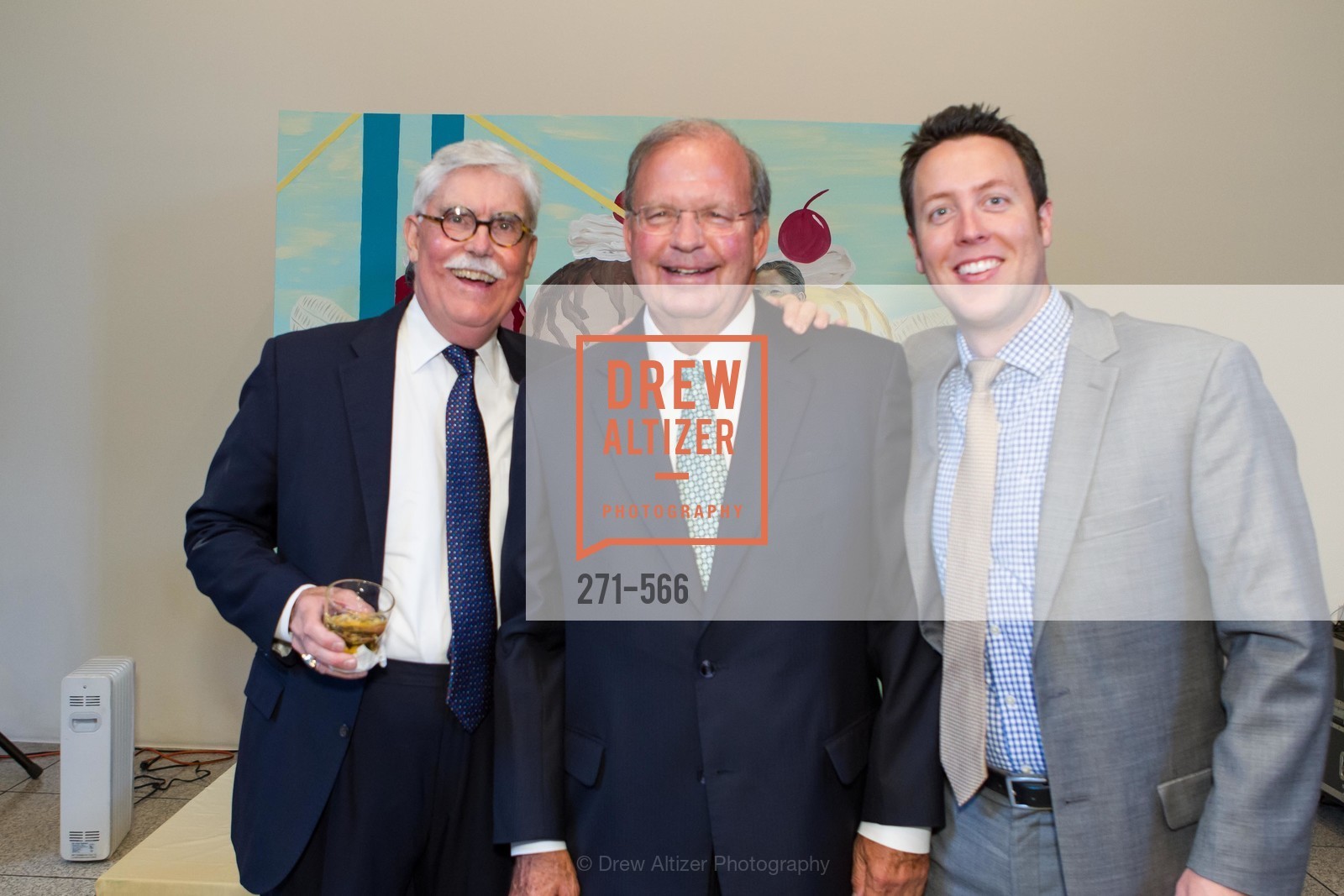 Jim McManus, Chuck Toeniskoetter, Tyler Atkinson, SAN JOSE MUSEUM OF ART'S Spectrum Gala - 45th Anniversary, US, Photo #271-566 Jim McManus, Chuck Toeniskoetter, Tyler Atkinson, Photo #271-566
