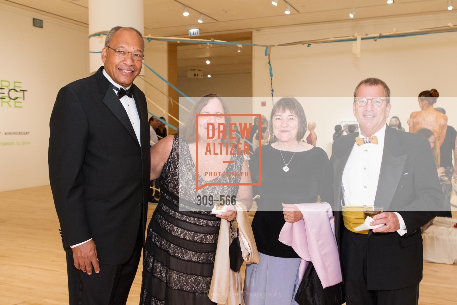 Roger Bowie, Peggy Dalton, Mary Alice Bowie, Rush Dalton, SAN JOSE MUSEUM OF ART'S Spectrum Gala - 45th Anniversary, US, Photo #309-566 Roger Bowie, Peggy Dalton, Mary Alice Bowie, Rush Dalton, Photo #309-566