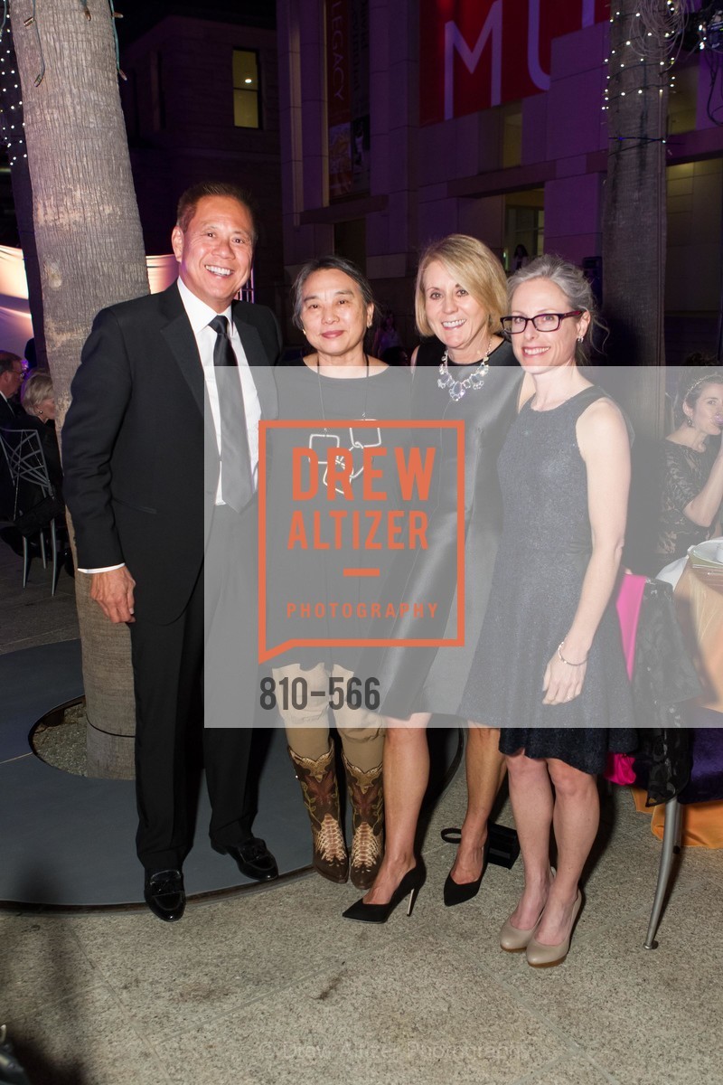 Marv Tseu, Hung Liu, Mary Mocas, Diane Dec, SAN JOSE MUSEUM OF ART'S Spectrum Gala - 45th Anniversary, US, September 13th, 2014,Drew Altizer, Drew Altizer Photography, full-service agency, private events, San Francisco photographer, photographer california