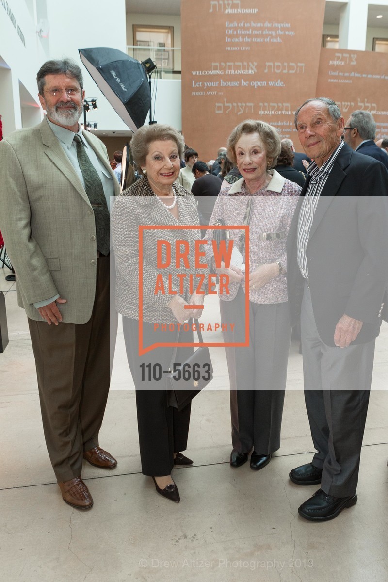 Frank Taforo, Nancy Feldman, Eleanor Myers, Martin Feldman, Jewish Community Center of San Francisco (JCCSF) Showcase 2013, US. 3200 California Street, May 5th, 2013, Photo #110-5663 Frank Taforo, Nancy Feldman, Eleanor Myers, Martin Feldman, Photo #110-5663
