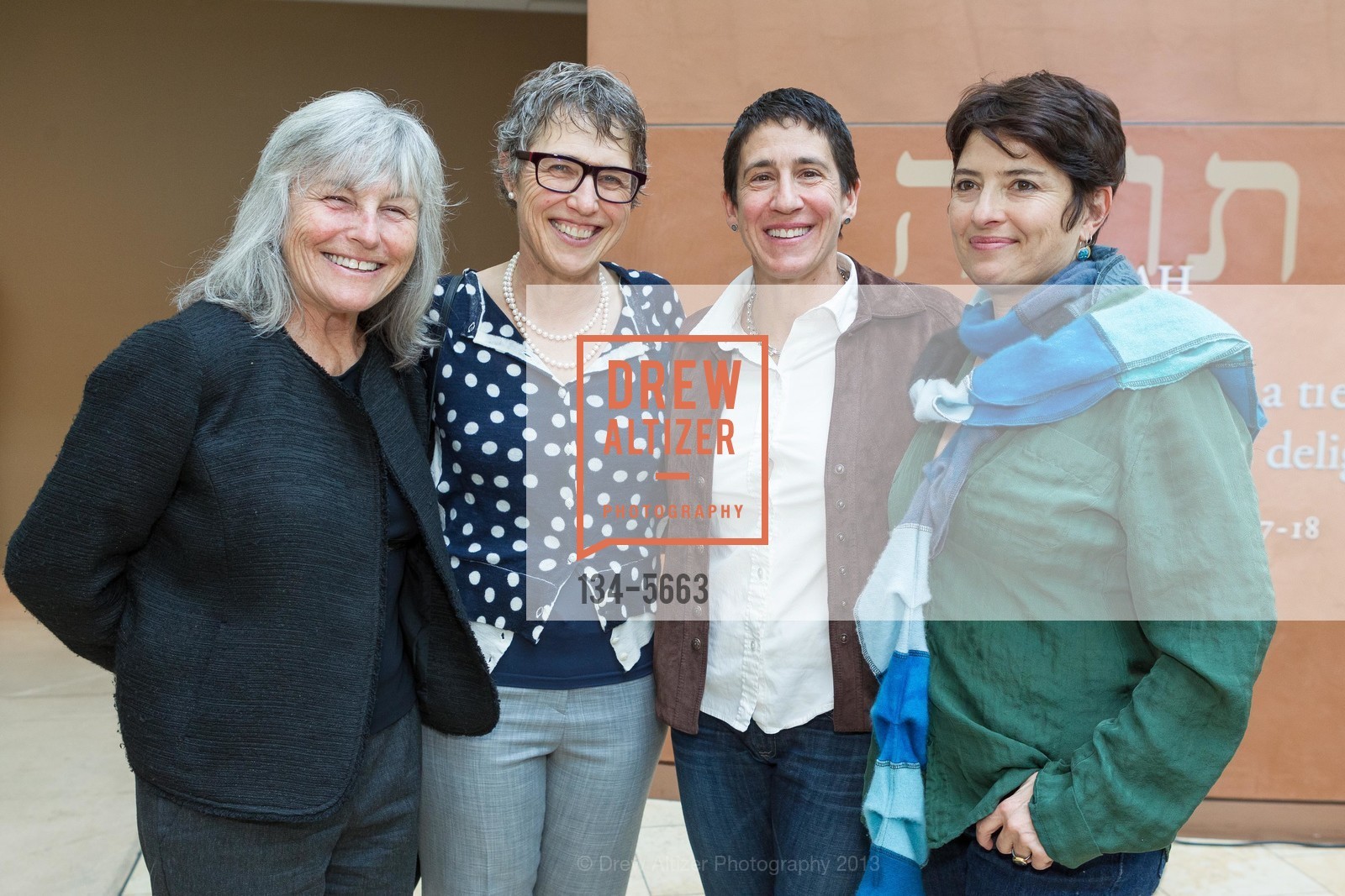 Roberta Achtenberg, Susan Shain, Rabbi Sydney Mintz, Justine Shapiro, Photo #134-5663