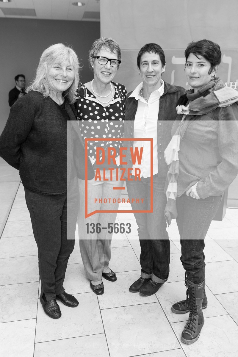 Roberta Achtenberg, Susan Shain, Rabbi Sydney Mintz, Justine Shapiro, Photo #136-5663