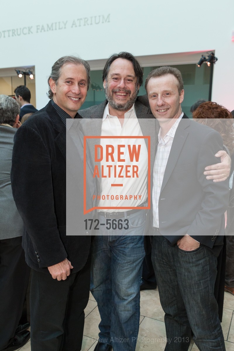 Dane Ross, David Katznelson, Barry Finestone, Jewish Community Center of San Francisco (JCCSF) Showcase 2013, US. 3200 California Street, May 5th, 2013, Photo #172-5663 Dane Ross, David Katznelson, Barry Finestone, Photo #172-5663