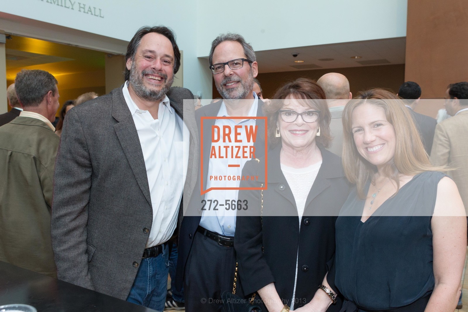 David Katznelson, David Arrick, Andi Arrick, Barbara Bersche, Photo #272-5663