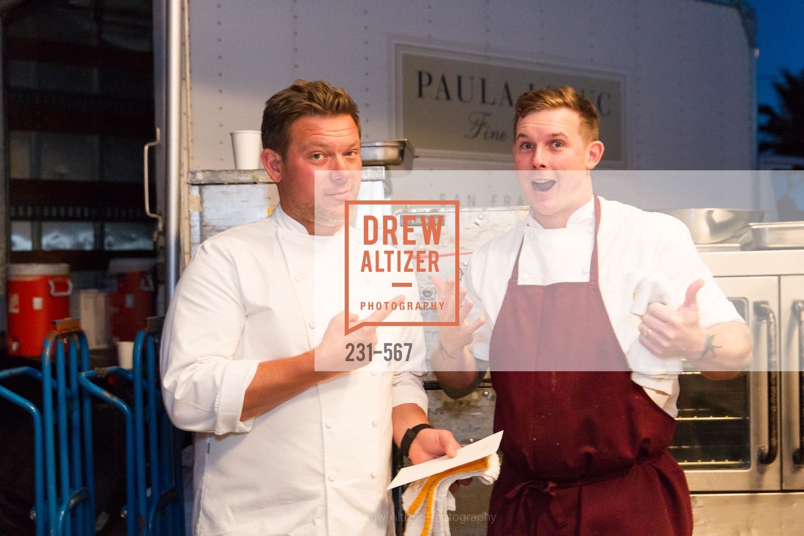 Tyler Florence, Erik Harrelson, THREE STICKS WINES Inaugural Storehouse Supper With TYLER FLORENCE, US, Photo #231-567 Tyler Florence, Erik Harrelson, Photo #231-567