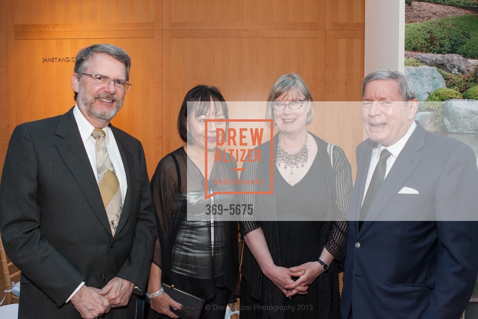 Gilson Riecken, Joan Vinson, Barbara Koostra, Glenn Vinson, ASIAN ART MUSEUM: In the Moment Opening Night Dinner, US, June 26th, 2013, Photo #369-5675 Gilson Riecken, Joan Vinson, Barbara Koostra, Glenn Vinson, Photo #369-5675