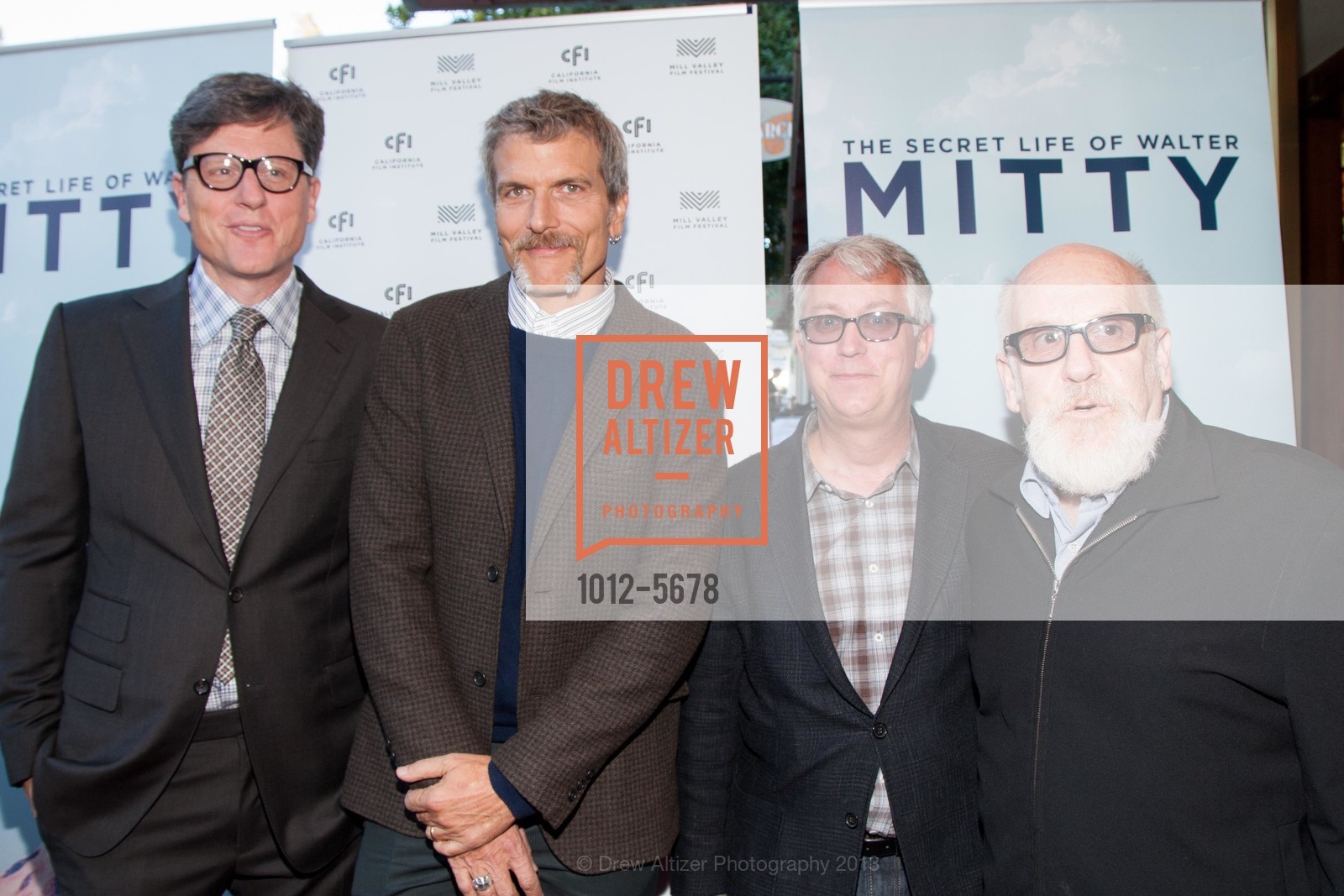 John Goldwyn, Jeff Mann, Greg Hayden, Stuart Cornfeld, MILL VALLEY FILM FESTIVAL 2013 Closing Night with Ben Stiller, Elks Lodge. 1312 Mission Avenue, October 13th, 2013, Photo #1012-5678 John Goldwyn, Jeff Mann, Greg Hayden, Stuart Cornfeld, Photo #1012-5678