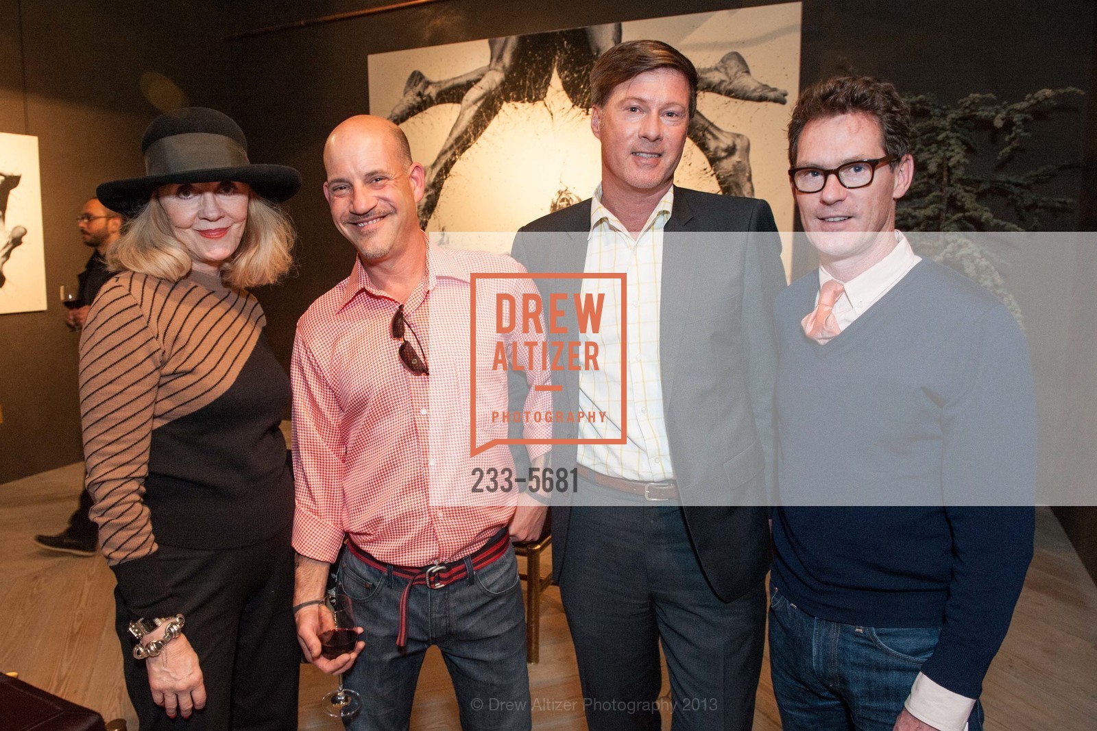 Candra Scott, Brandon Burg, Richard Anderson, Ian Murray, COUP D'ETATS Hosts Paolo Troilo US Debut, US, March 13th, 2013, Photo #233-5681 Candra Scott, Brandon Burg, Richard Anderson, Ian Murray, Photo #233-5681