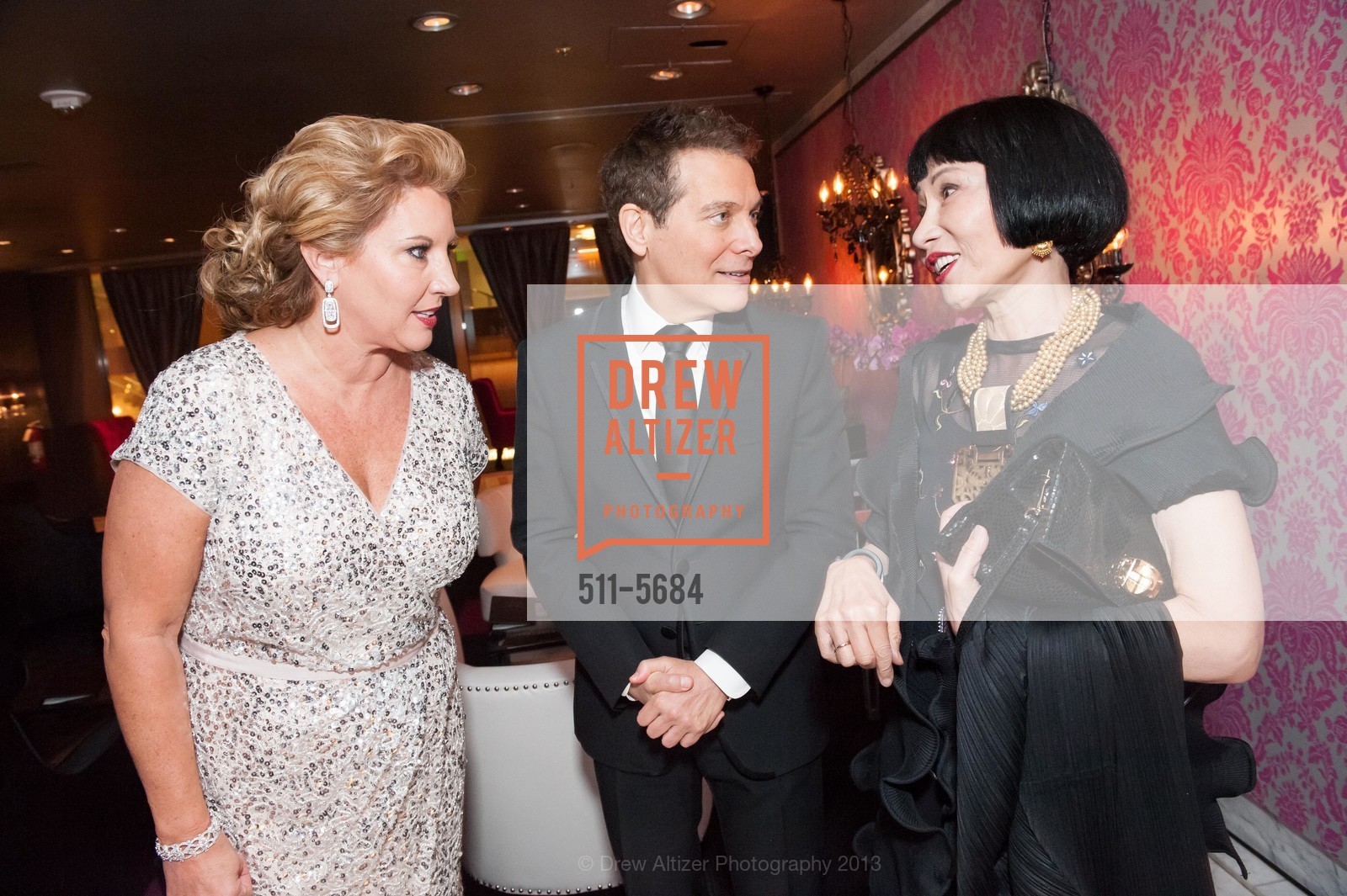 Anna Marie Presutti, Michael Feinstein, Amy Tan, MICHAEL FEINSTEIN At Feinstein's at the NIKKO - Day 2, US, April 30th, 2013, Photo #511-5684 Anna Marie Presutti, Michael Feinstein, Amy Tan, Photo #511-5684