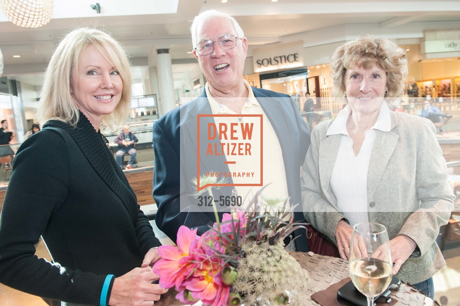 Debbie Summers, Chuck Chapman, Kathy Chapman, WESTFIELD Dining Terrace Ribbon Cutting, US, November 1st, 2013, Photo #312-5690 Debbie Summers, Chuck Chapman, Kathy Chapman, Photo #312-5690