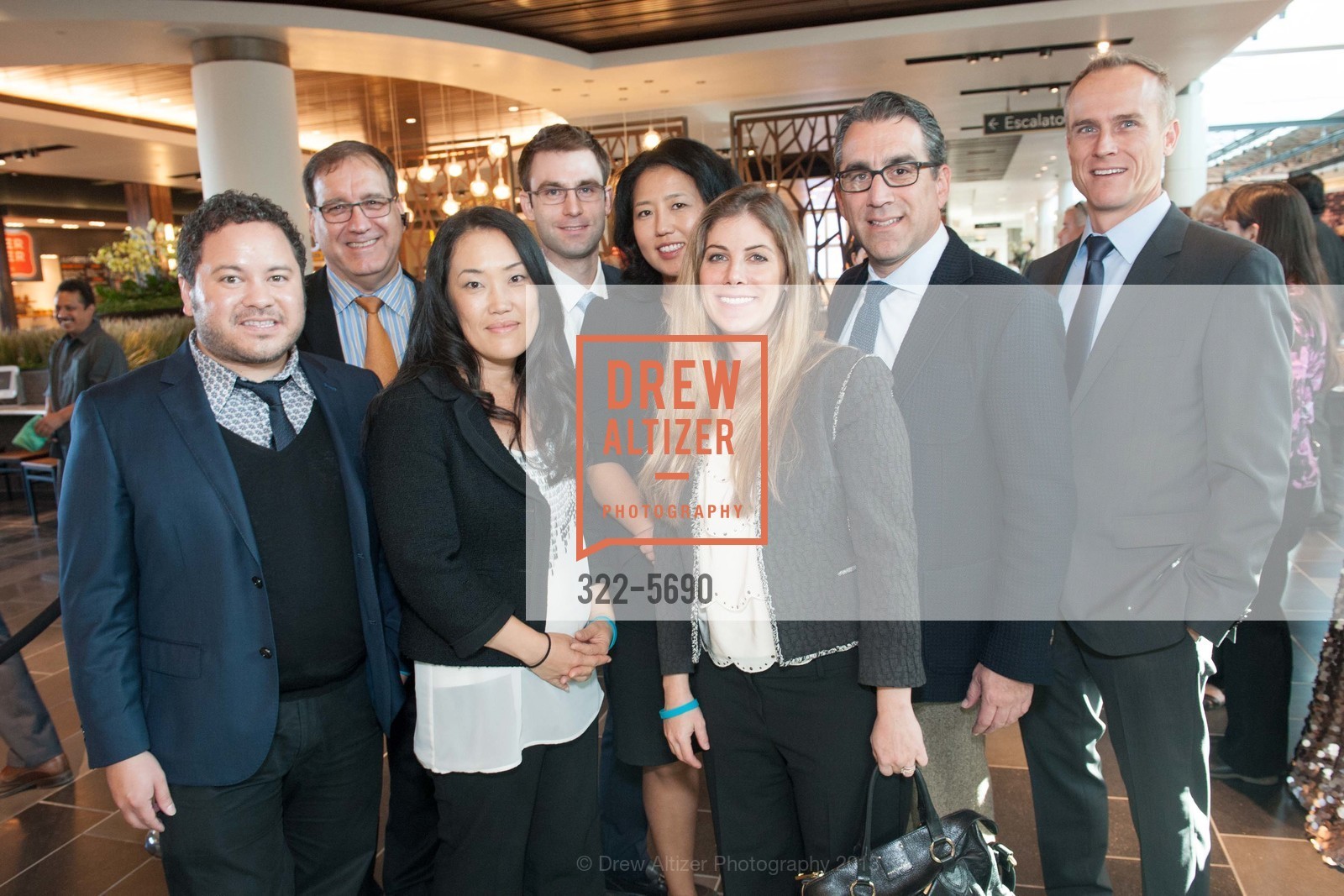 Christopher Wier, Steve Caiello, Kay Song, Matt Koenig, Natalie Milberg, George Papageorge, David van Greuningen, WESTFIELD Dining Terrace Ribbon Cutting, US, November 1st, 2013, Photo #322-5690 Christopher Wier, Steve Caiello, Kay Song, Matt Koenig, Natalie Milberg, George Papageorge, David van Greuningen, Photo #322-5690