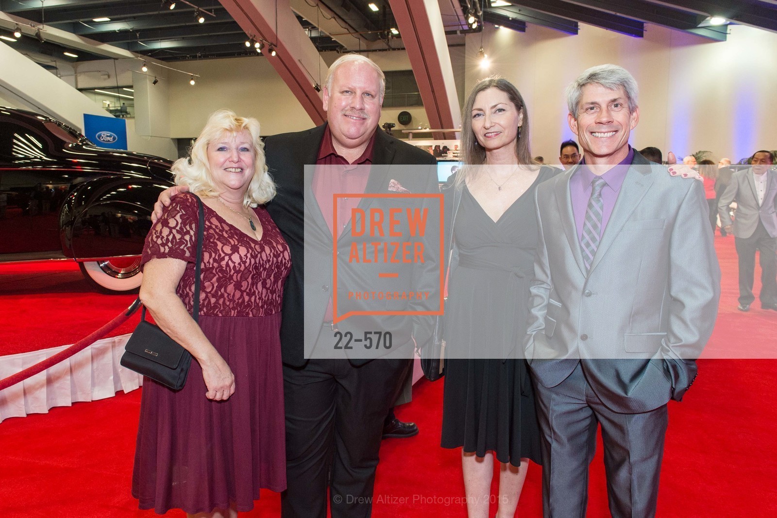 Connie Borgwardt, Paul Borgwardt, Lorraine Hbeem, Martin Hbeem, Academy of Art University Reception at the 58th Annual SF International Auto Show, Moscone Convention Center. 747 Howard St, November 20th, 2015,Drew Altizer, Drew Altizer Photography, full-service agency, private events, San Francisco photographer, photographer california