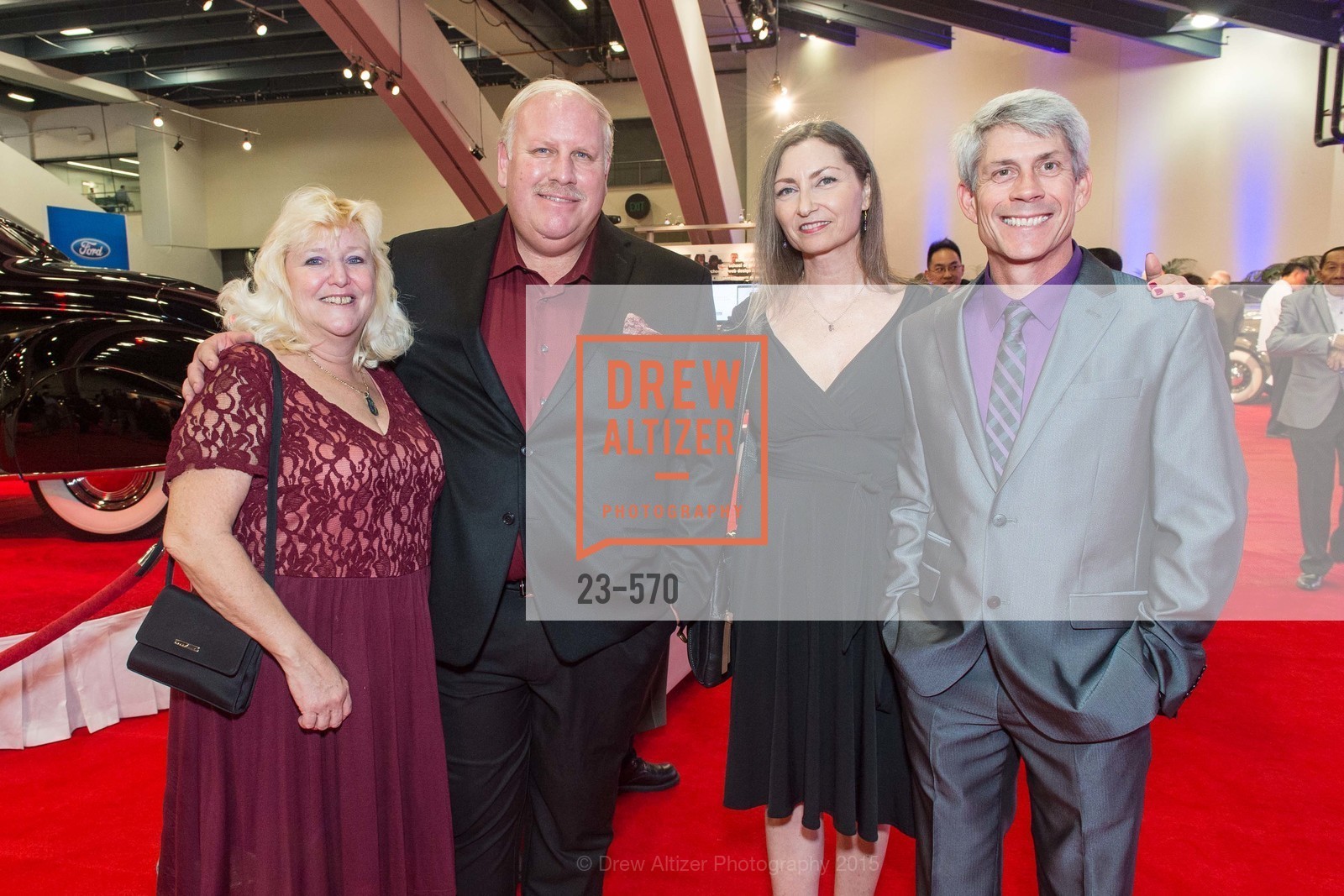 Connie Borgwardt, Paul Borgwardt, Lorraine Hbeem, Martin Hbeem, Academy of Art University Reception at the 58th Annual SF International Auto Show, Moscone Convention Center. 747 Howard St, November 20th, 2015,Drew Altizer, Drew Altizer Photography, full-service agency, private events, San Francisco photographer, photographer california