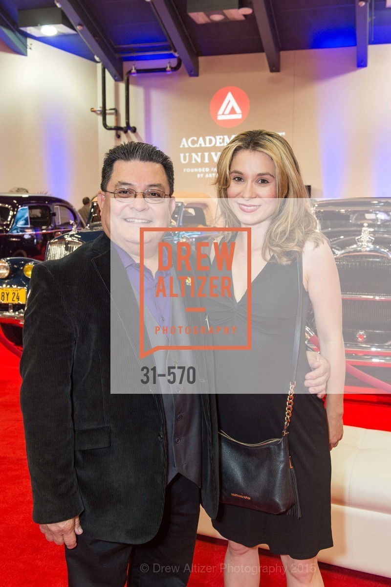 Sal Garcia, April Garcia, Academy of Art University Reception at the 58th Annual SF International Auto Show, Moscone Convention Center. 747 Howard St, November 20th, 2015,Drew Altizer, Drew Altizer Photography, full-service agency, private events, San Francisco photographer, photographer california