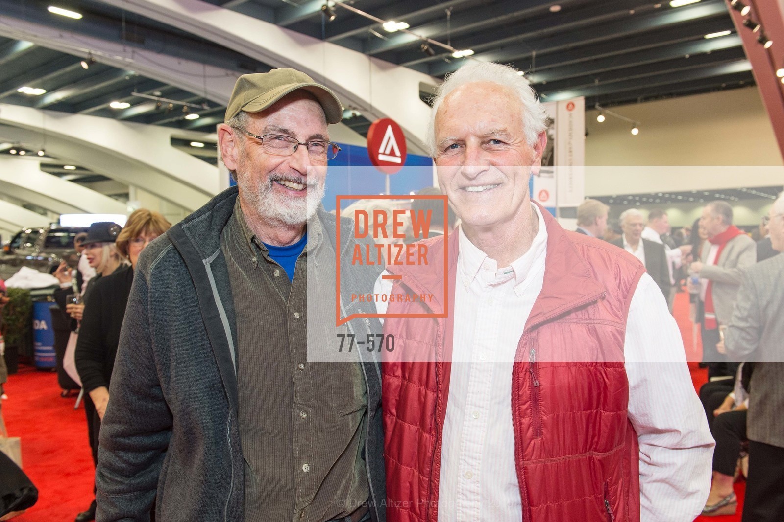 George Skinner, Richard Frank, Academy of Art University Reception at the 58th Annual SF International Auto Show, Moscone Convention Center. 747 Howard St, November 20th, 2015, Photo #77-570 George Skinner, Richard Frank, Photo #77-570