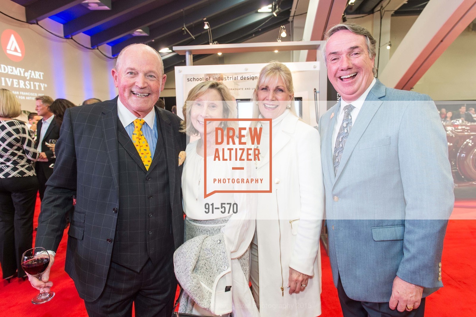 Kathleen Douglas, Cindy McGrane, Tim McGrane, Academy of Art University Reception at the 58th Annual SF International Auto Show, Moscone Convention Center. 747 Howard St, November 20th, 2015, Photo #91-570 Kathleen Douglas, Cindy McGrane, Tim McGrane, Photo #91-570