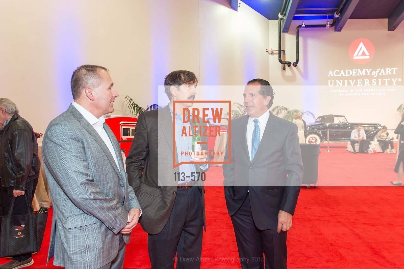 Scott Stephens, Bob Federighi, Academy of Art University Reception at the 58th Annual SF International Auto Show, Moscone Convention Center. 747 Howard St, November 20th, 2015,Drew Altizer, Drew Altizer Photography, full-service agency, private events, San Francisco photographer, photographer california
