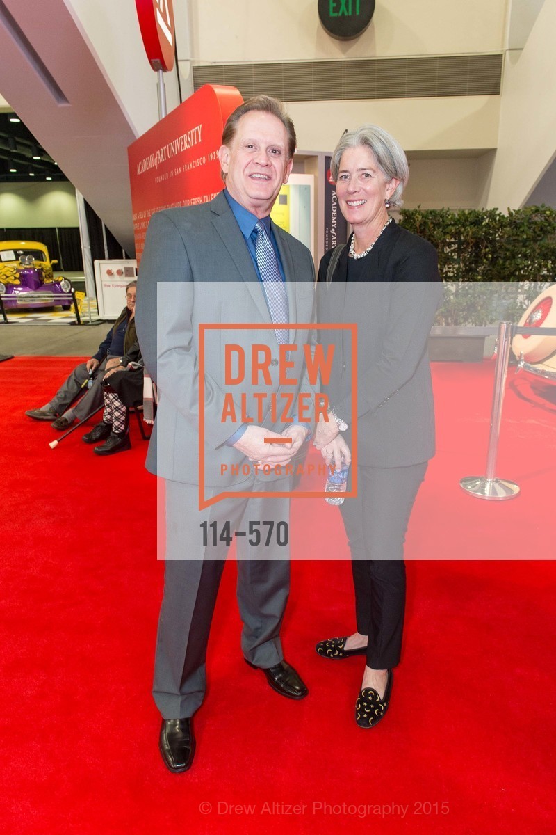 Mike Nelssen, Susan Toland, Academy of Art University Reception at the 58th Annual SF International Auto Show, Moscone Convention Center. 747 Howard St, November 20th, 2015, Photo #114-570 Mike Nelssen, Susan Toland, Photo #114-570