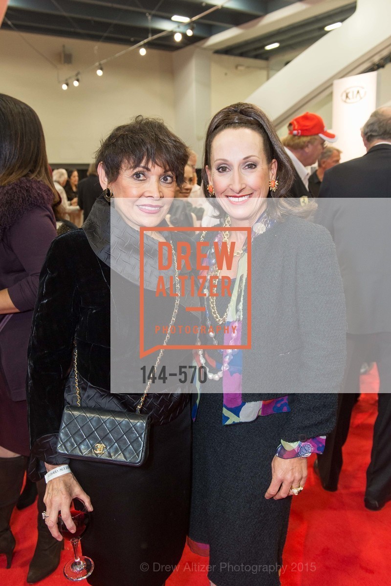 Marti Diamond, Toni Wolfson, Academy of Art University Reception at the 58th Annual SF International Auto Show, Moscone Convention Center. 747 Howard St, November 20th, 2015