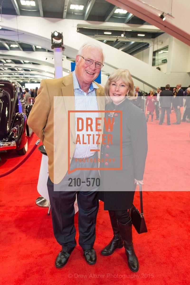 Charles Swenson, Susan Swenson, Academy of Art University Reception at the 58th Annual SF International Auto Show, Moscone Convention Center. 747 Howard St, November 20th, 2015, Photo #210-570 Charles Swenson, Susan Swenson, Photo #210-570