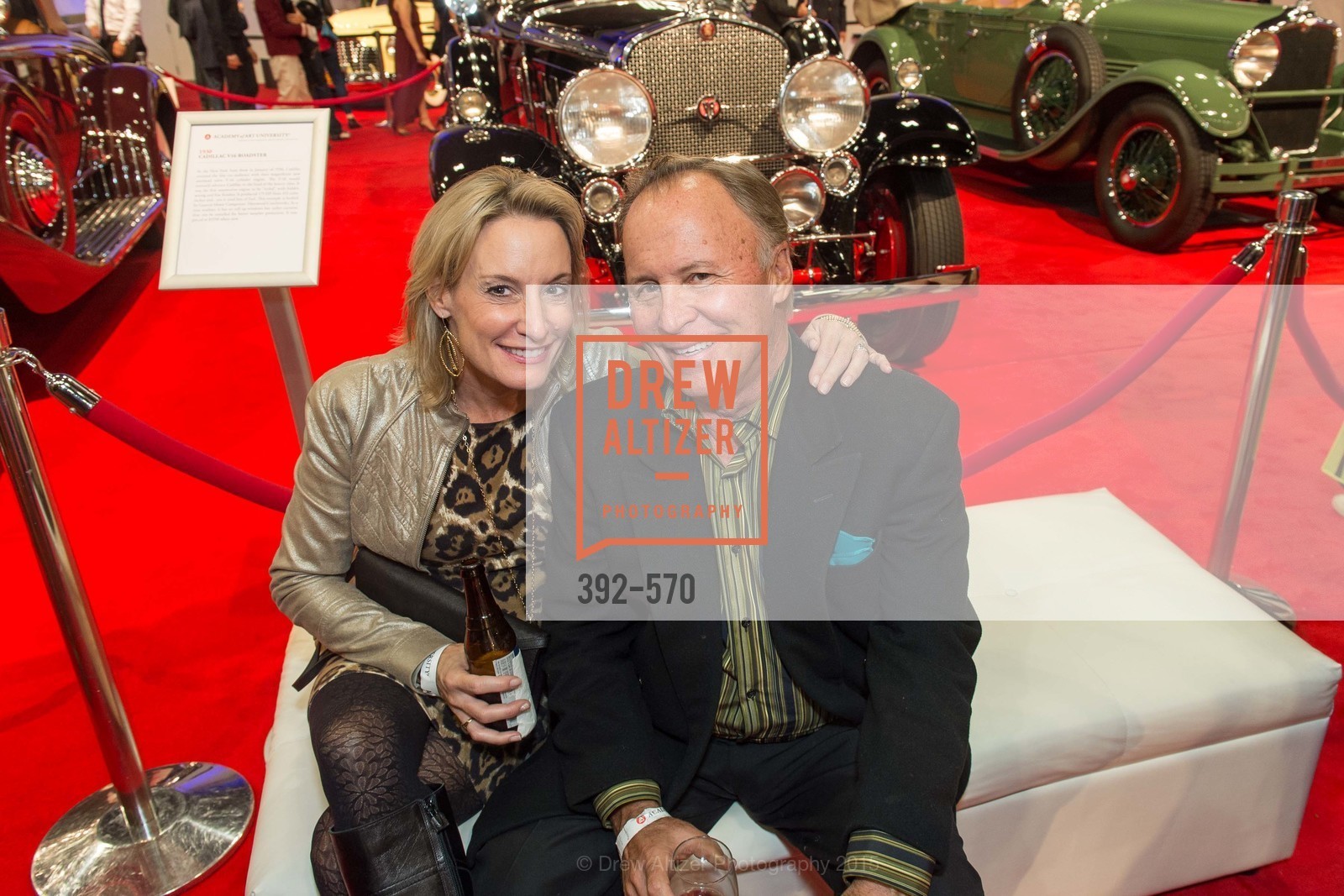 Dana Klussman, Richard Klussman, Academy of Art University Reception at the 58th Annual SF International Auto Show, Moscone Convention Center. 747 Howard St, November 20th, 2015, Photo #392-570 Dana Klussman, Richard Klussman, Photo #392-570