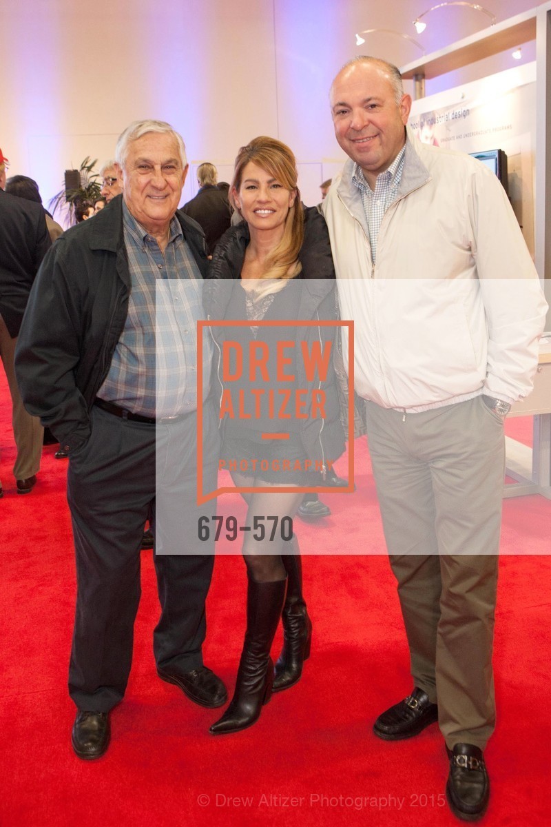 Sal Zammitti, Anthy Donati, Mario Donati, Academy of Art University Reception at the 58th Annual SF International Auto Show, Moscone Convention Center. 747 Howard St, November 20th, 2015, Photo #679-570 Sal Zammitti, Anthy Donati, Mario Donati, Photo #679-570