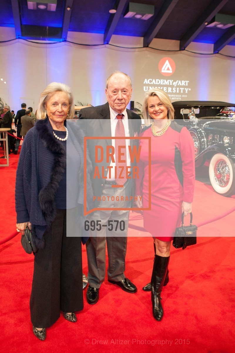 Patsy Pope, Harold Gutknecht, Adrianna Pope Sullivan, Academy of Art University Reception at the 58th Annual SF International Auto Show, Moscone Convention Center. 747 Howard St, November 20th, 2015,Drew Altizer, Drew Altizer Photography, full-service agency, private events, San Francisco photographer, photographer california