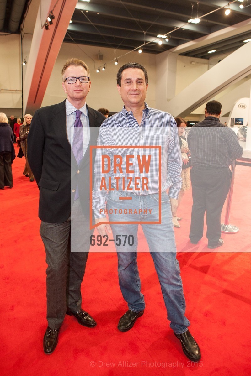 John Zowine, Paul Vigil, Academy of Art University Reception at the 58th Annual SF International Auto Show, Moscone Convention Center. 747 Howard St, November 20th, 2015, Photo #692-570 John Zowine, Paul Vigil, Photo #692-570