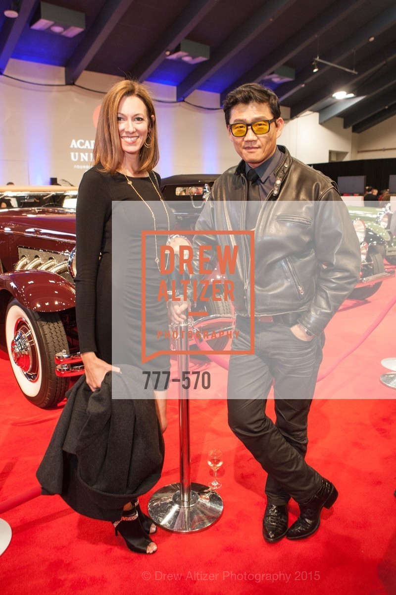 Melanie Clampit, Philippe Lee, Academy of Art University Reception at the 58th Annual SF International Auto Show, Moscone Convention Center. 747 Howard St, November 20th, 2015,Drew Altizer, Drew Altizer Photography, full-service agency, private events, San Francisco photographer, photographer california